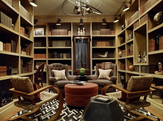 24 Beautiful and Cozy Home Library Ideas Design Swan