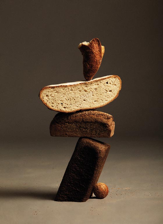 Stunning Bread Sculptures Balancing Bread by Ana Dominguez and Omar