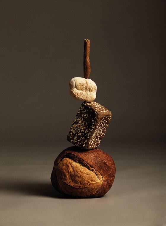 Stunning Bread Sculptures Balancing Bread by Ana Dominguez and Omar
