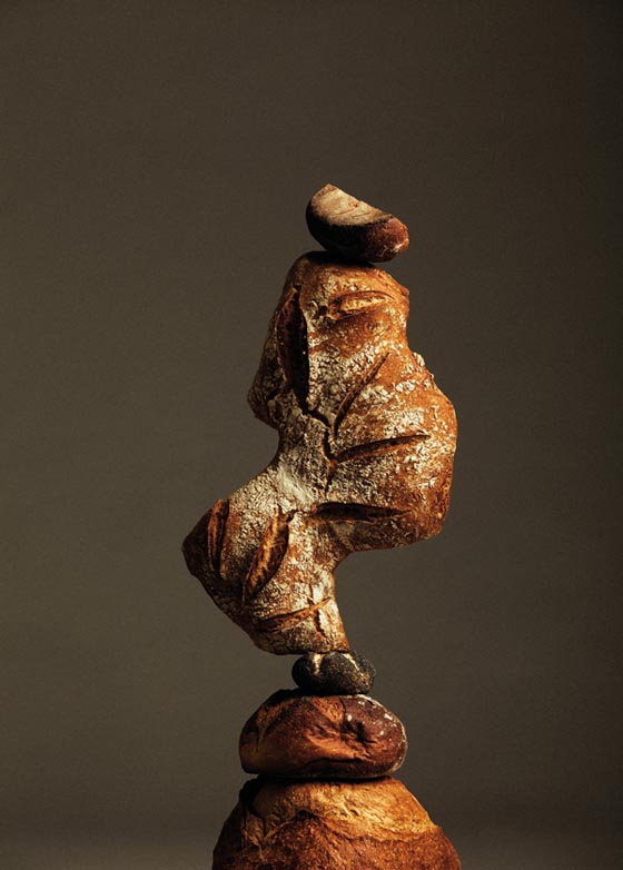 Stunning Bread Sculptures Balancing Bread by Ana Dominguez and Omar