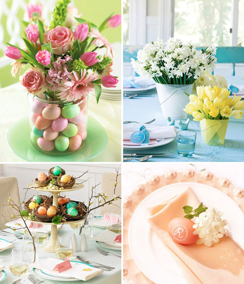 31 Beautiful Easter Table Decoration Ideas Design Swan