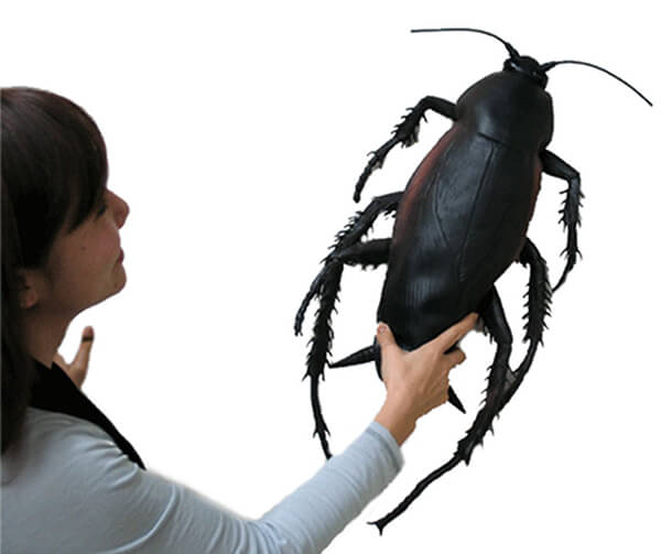 Creepy Backpack in Cockroach Shape Design Swan