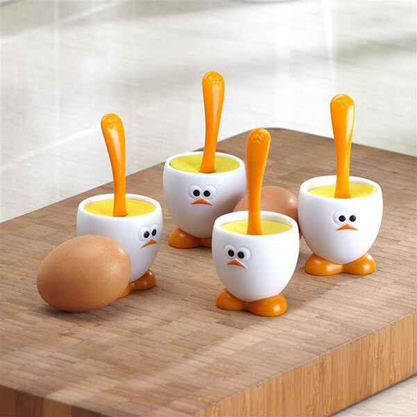 10 Playful Egg Cups Designs to Cheer Up Your Breakfast Table Design Swan