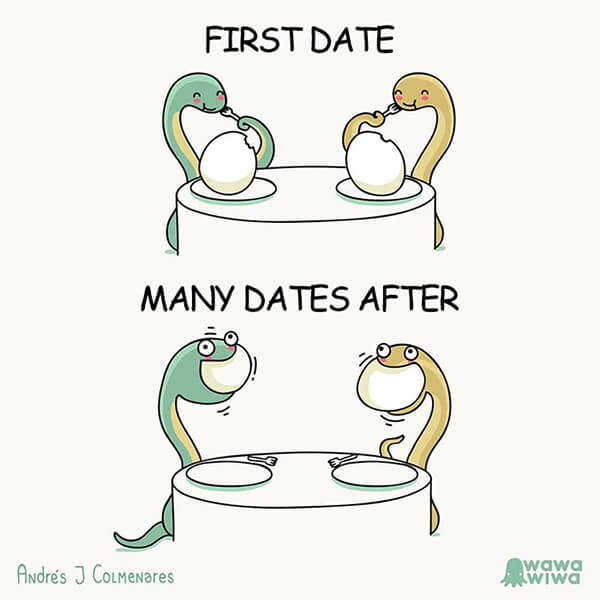 Adorable and Witty Comics by Wawawiwa Design Swan