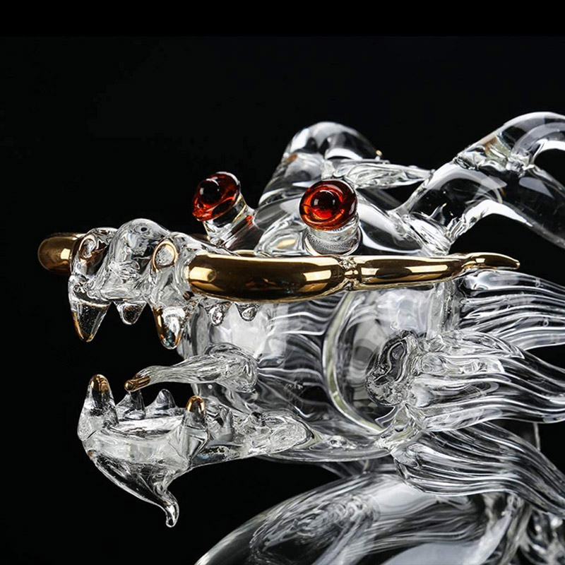 Unique Dragon Shape Wine Decanter Design Swan