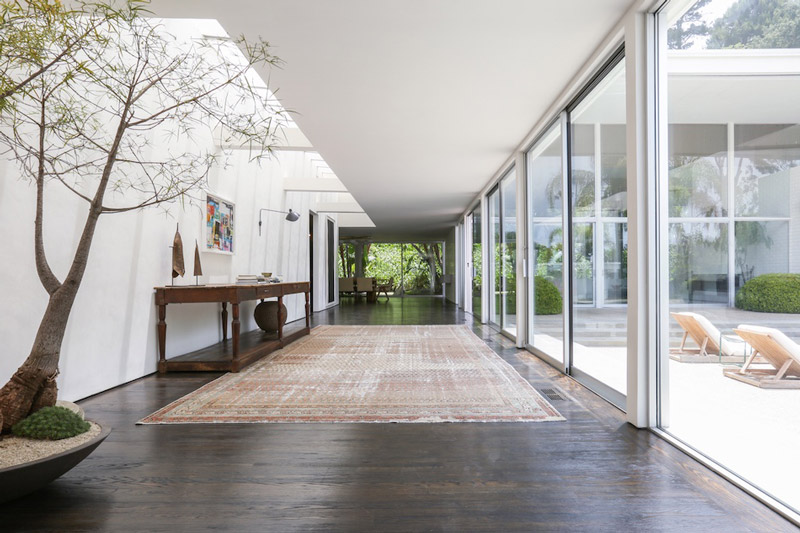 Exceptionally tasteful rugs compliments of Lawrence of La Brea Design