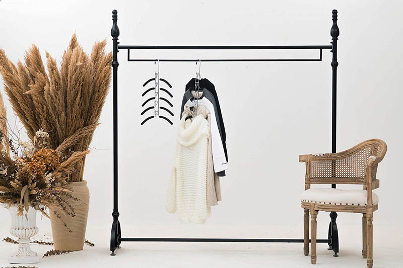 8 Innovative Clothing and Accessory Hangers Design Swan