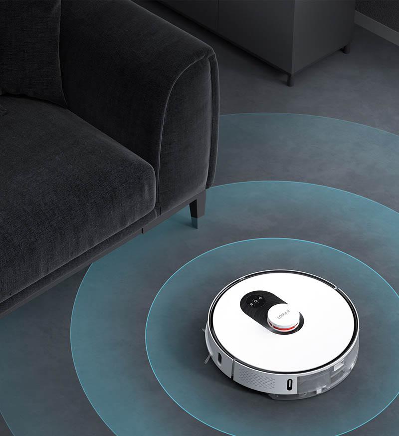 Roidmi Eve Plus Robot Vacuum Cleaner Design Swan