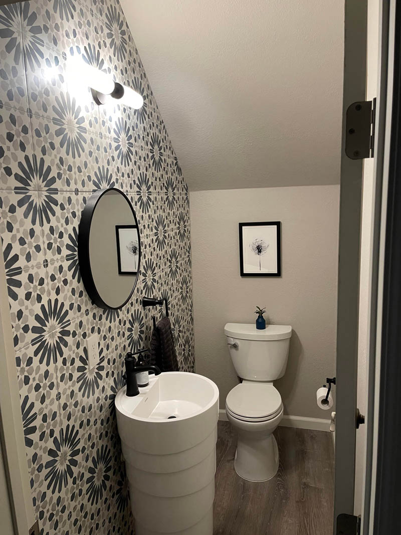 15 Creative Unser Stair Powder Room Ideas Design Swan