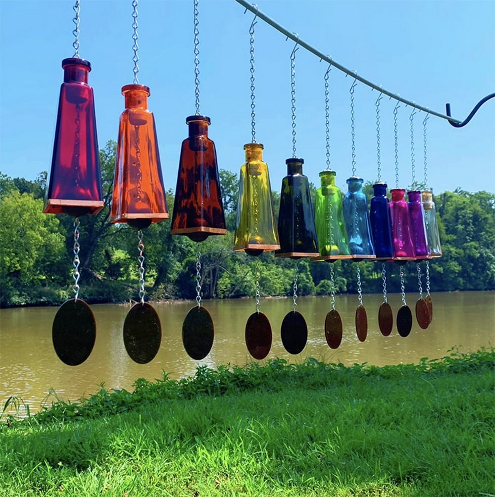10 Beautiful Handcarfted Wind Chimes for Your Homes Design Swan
