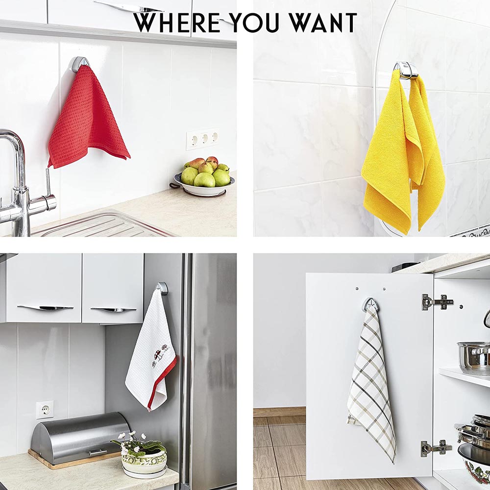 Innovative Self Adhesive Towel Hook Design Swan