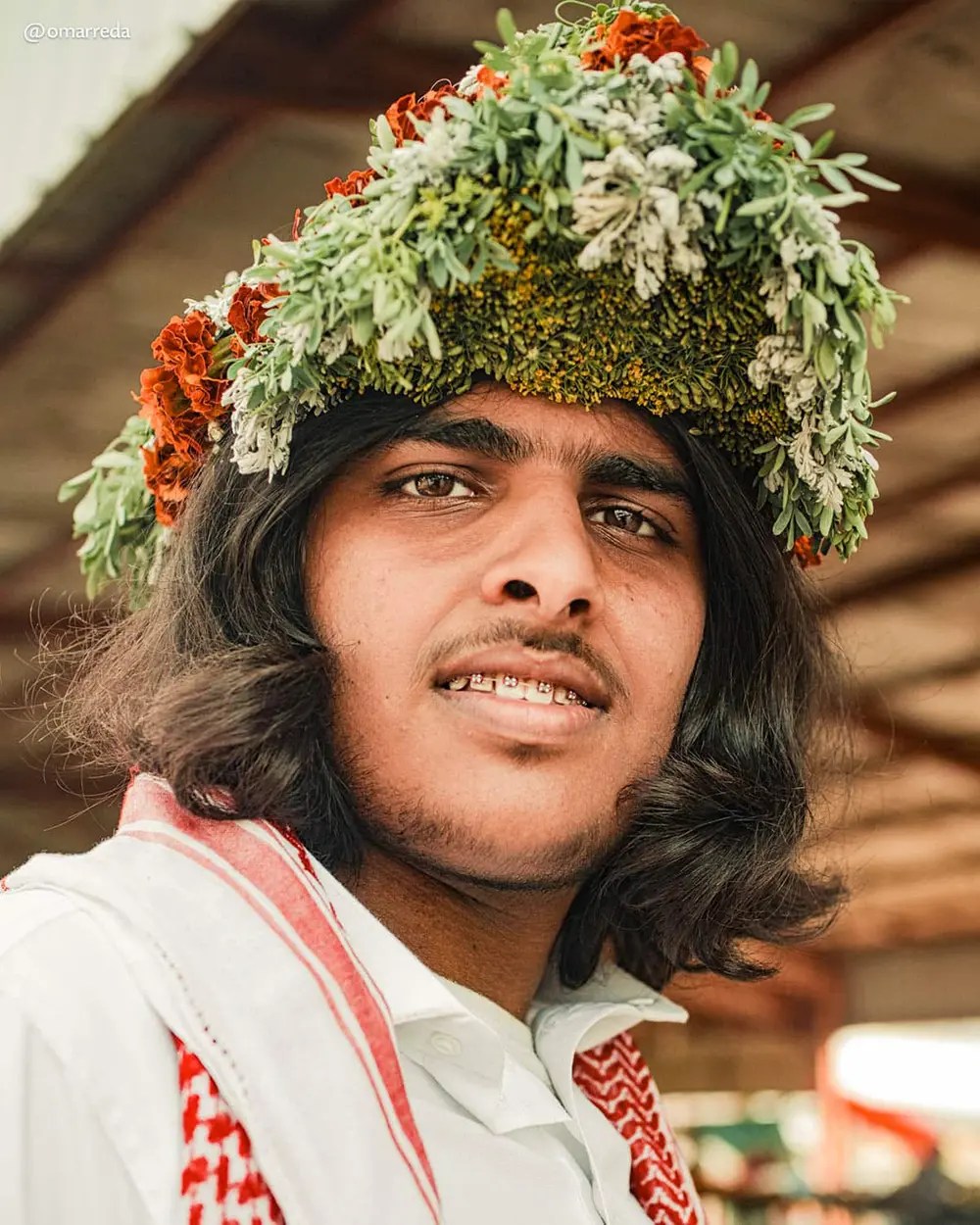 Portraits of Flower Men of Saudi Arabia by Omar Reda Design Swan