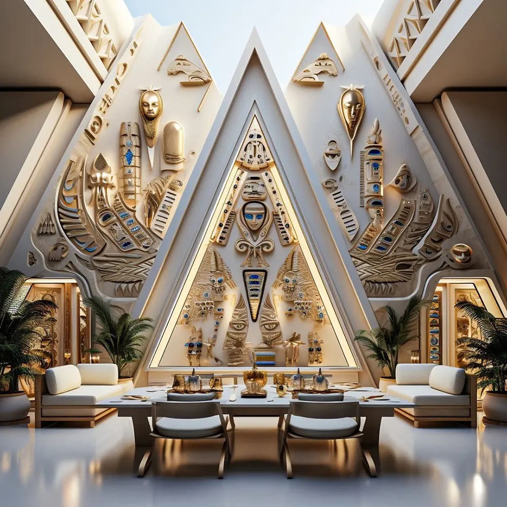 Egypt's Contemporary Palace with an Ancestral Essence Design Swan