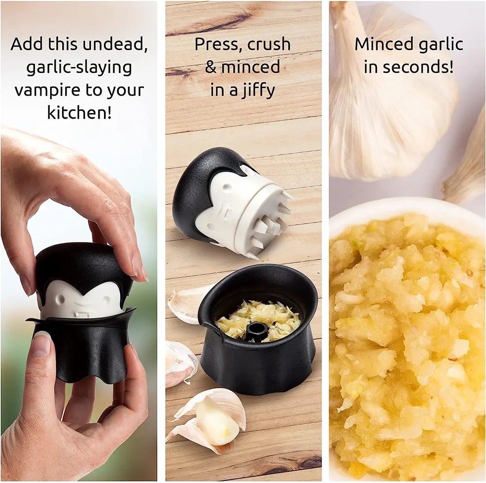 Gracula Garlic Crusher A Playful Kitchen Gadget Design Swan