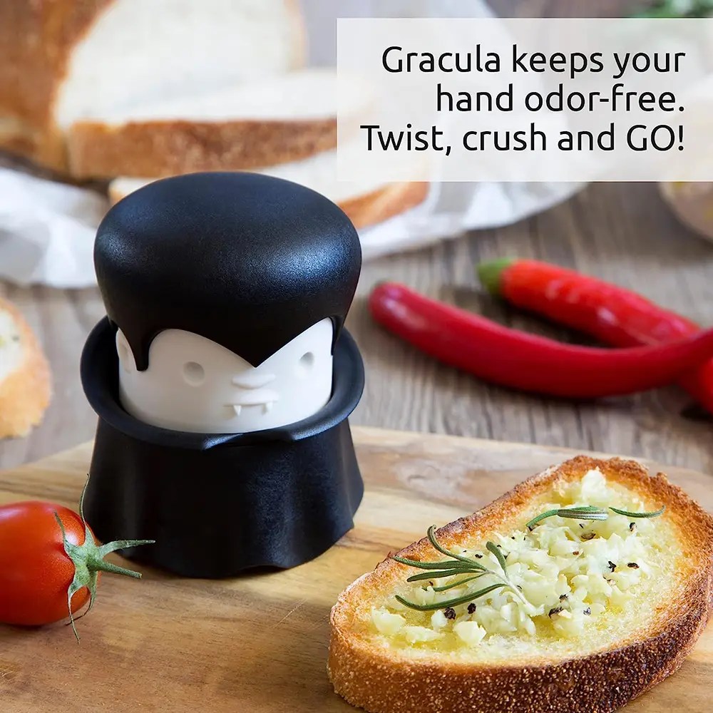 Gracula Garlic Crusher A Playful Kitchen Gadget Design Swan