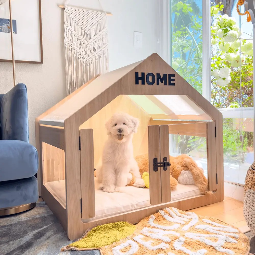 Wooffy Modern Dog House Design Swan