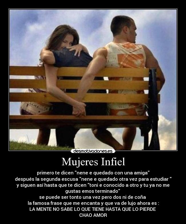 Mujeres Infiel Desmotivaciones