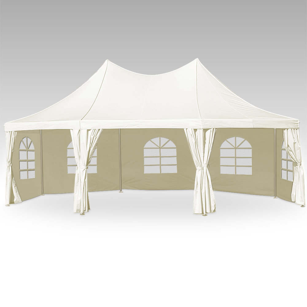 Partyzelt Zelt 72m² Pavillon Pagode 6x12m Festzelt Carport Bierzelt