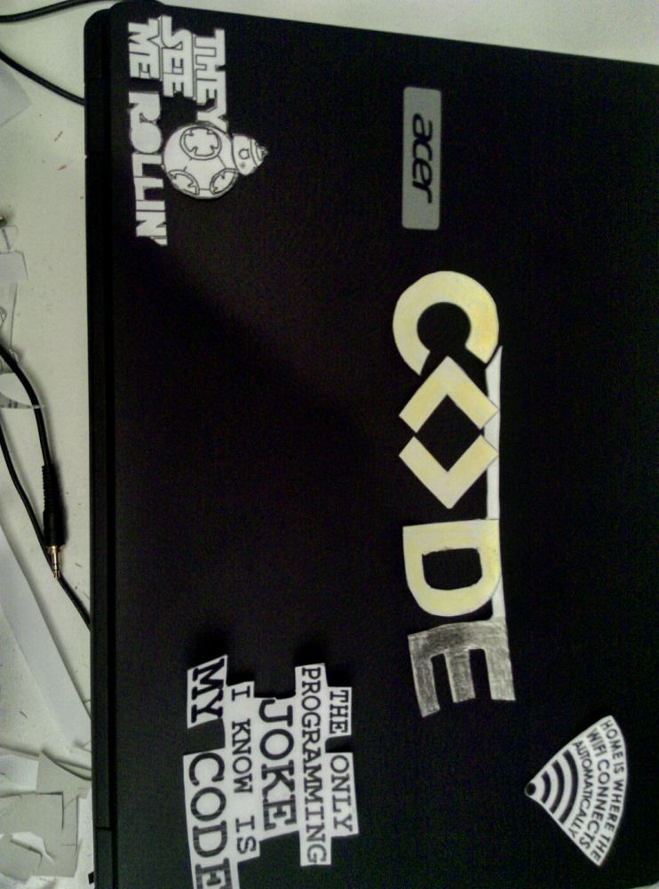 stickers Basically I made some "stickers", that look like shit xD