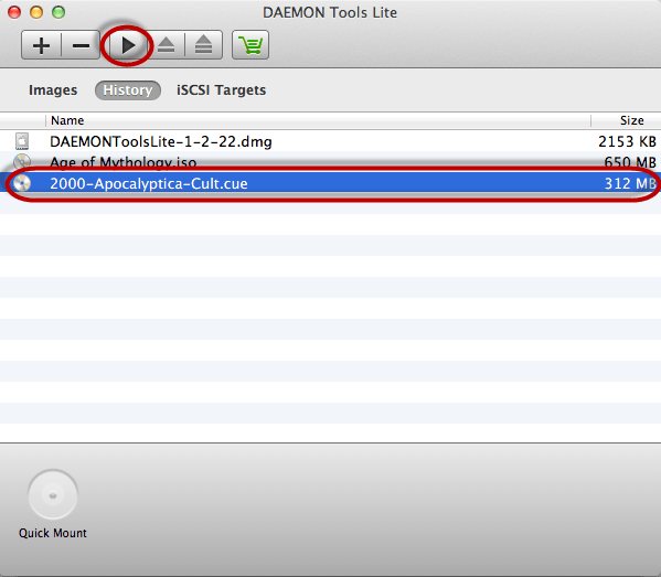 How to mount an image on Mac easily?