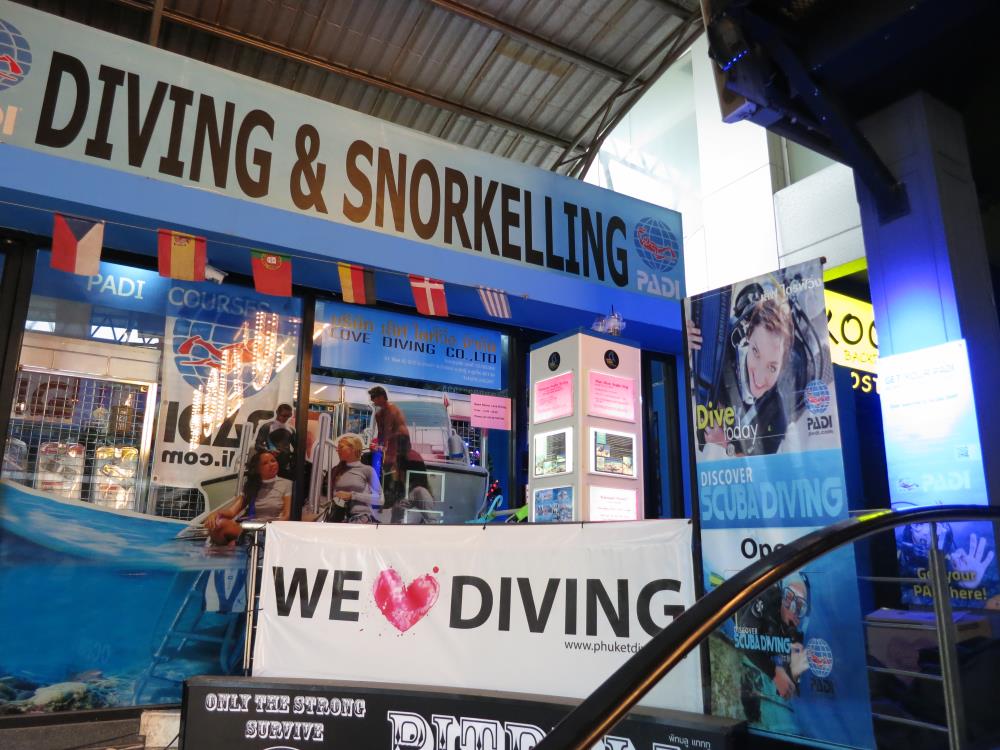 Love Diving Phuket Dive Shop, Kathu Scuba Diving Thailand