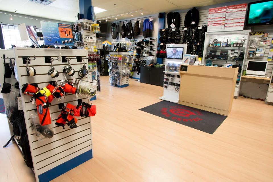 International Diving Center Dive Shop Scuba Diving Canada