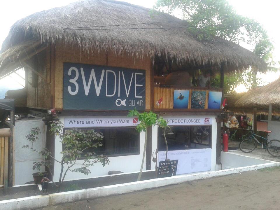3W Dive Gili Air Scuba Dive Shop in batuhijau sumbawa Dive Indonesia