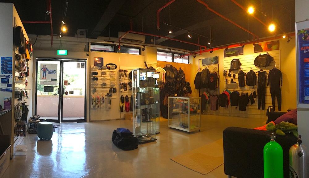 Marlin Divers Dive Shop Singapore Diving Course Singapore