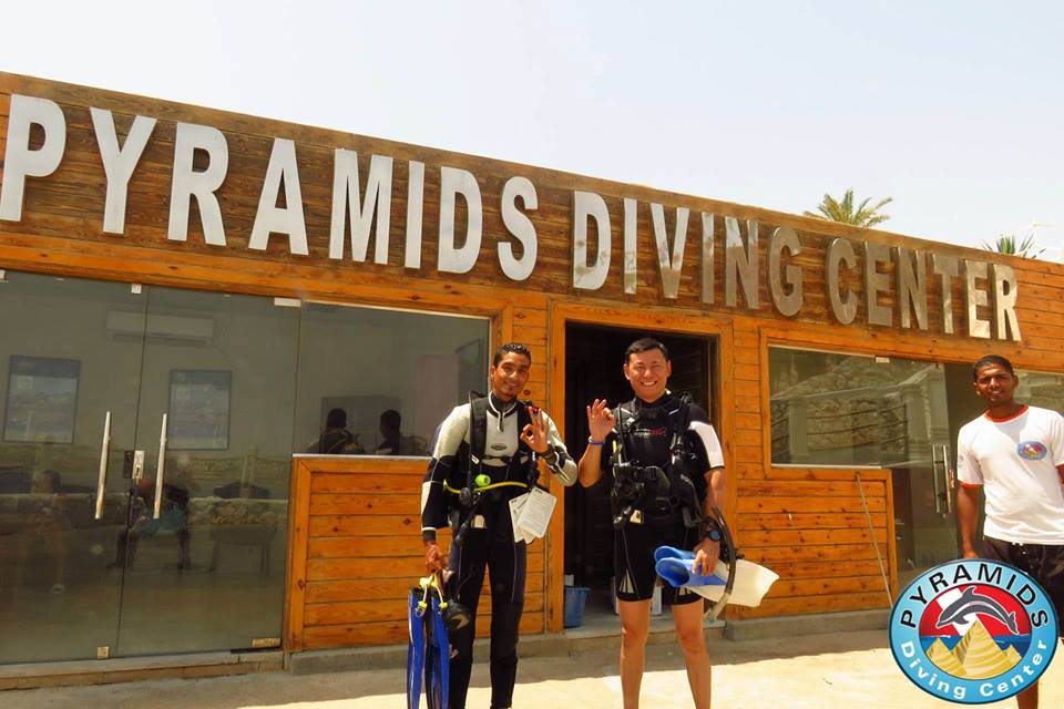 Pyramids Diving Center Dive Shop Scuba Diving Sharm el Sheikh, Egypt