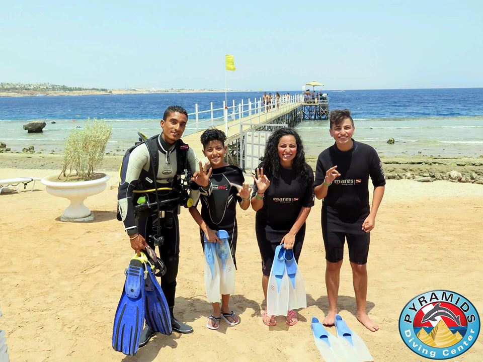 Pyramids Diving Center Dive Shop Scuba Diving Sharm el Sheikh, Egypt