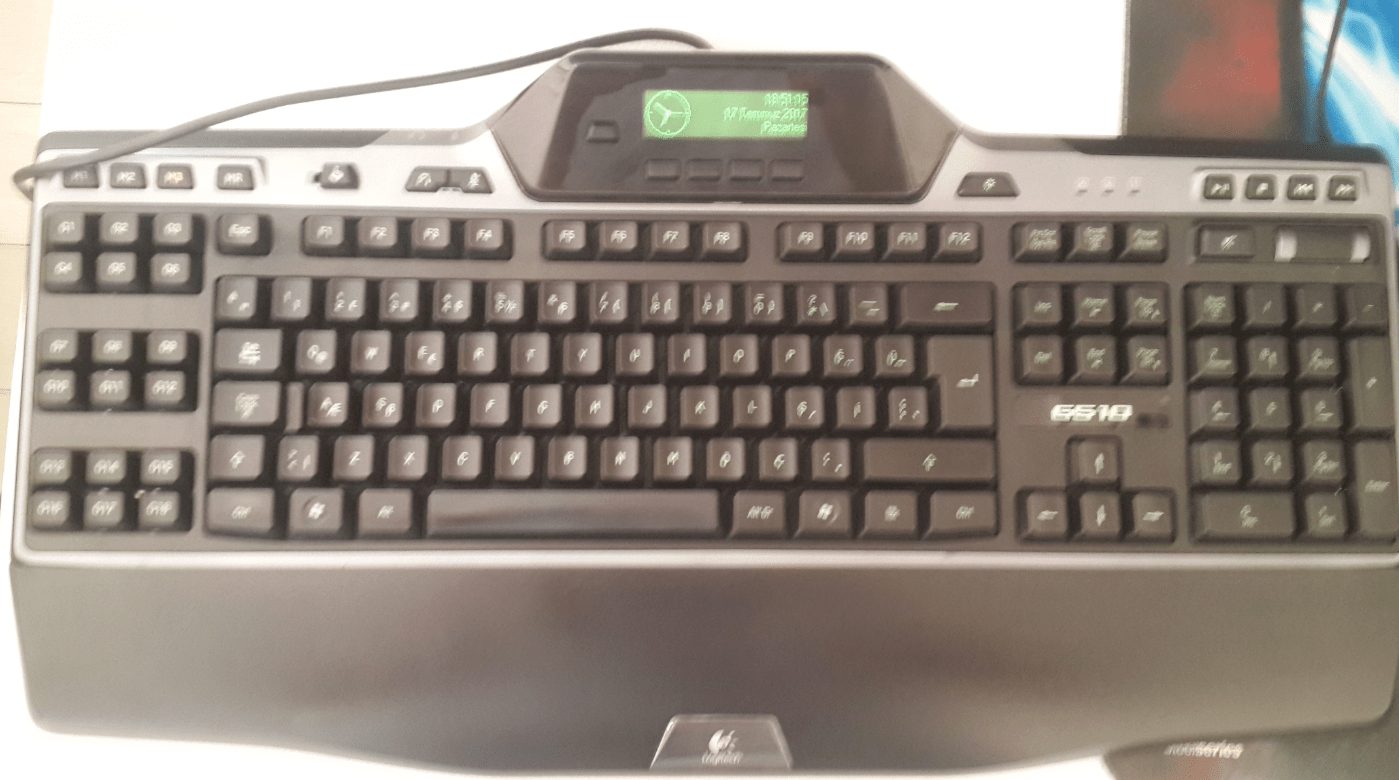 Logitech G510 Türkçe Aydınlatmalı Ekranlı Klavye » Sayfa 1 1