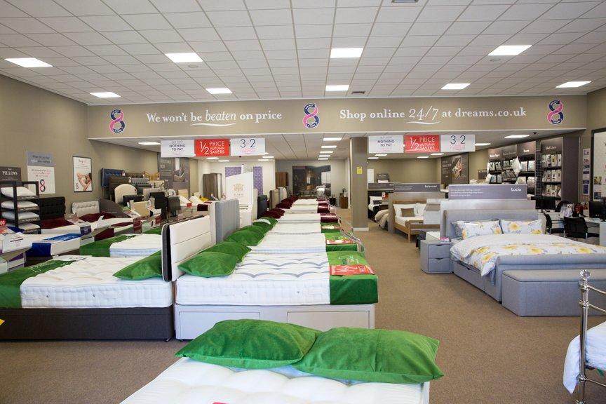 Dreams Store in Lincoln Beds, Mattresses & Furniture Dreams