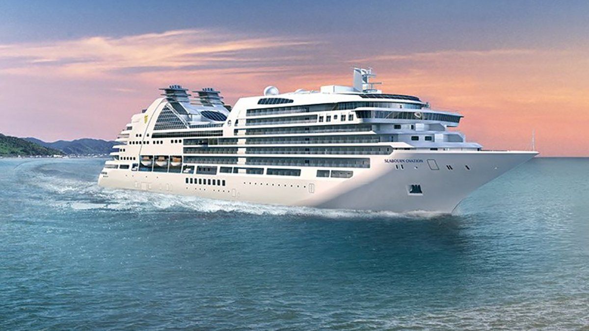 Seabourn Ovation, the latest ship in the Seabourn fleet, completed se...