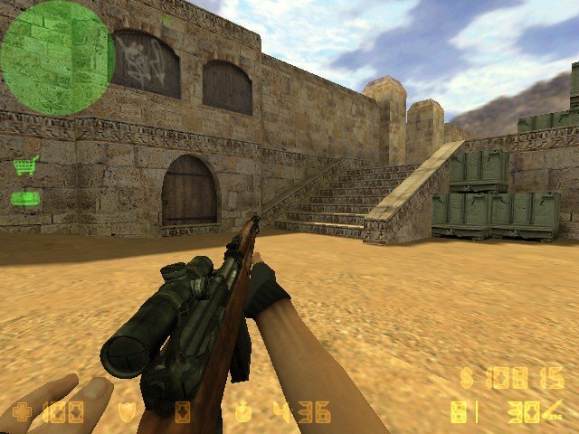 SVT40 Tokarev (cs 1.6) sniper rifle DSServers