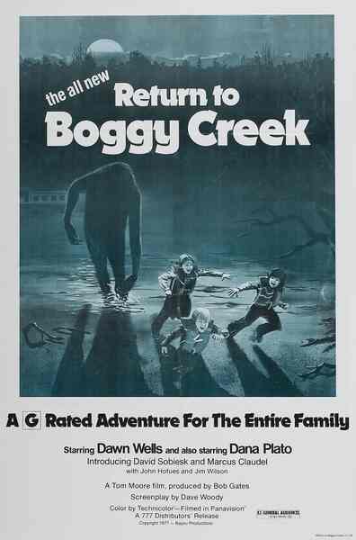 Return to Boggy Creek (1977) starring Dawn Wells on DVD DVD Lady