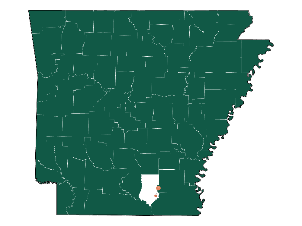 Moving to Palestine township, Arkansas in 2023