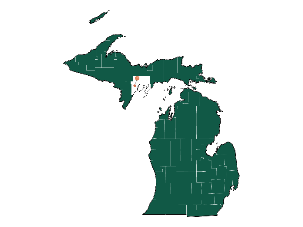 Safety in Escanaba township, Michigan (crime rates and environmental hazards)