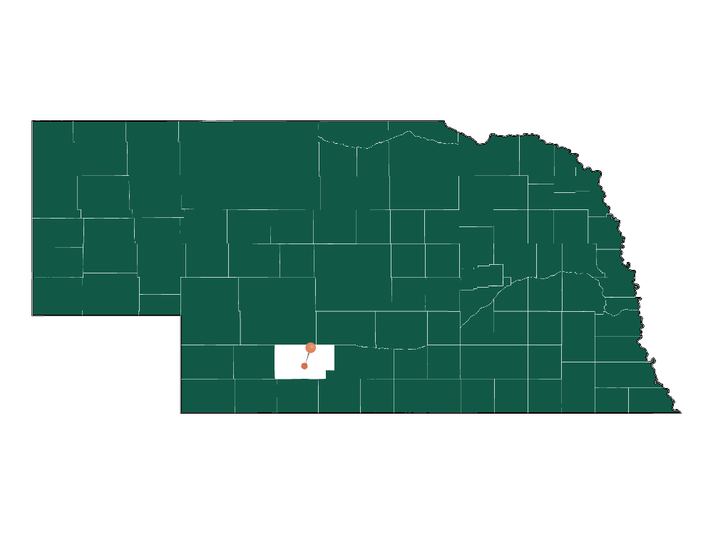 Infrastructure in Sherman precinct (Frontier County), Nebraska