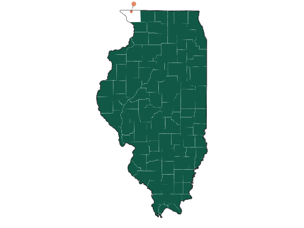 Infrastructure in Scales Mound, Illinois