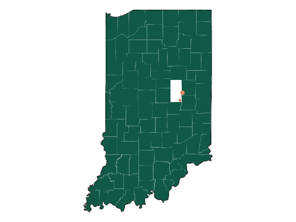 Moving to Markleville, Indiana in 2023