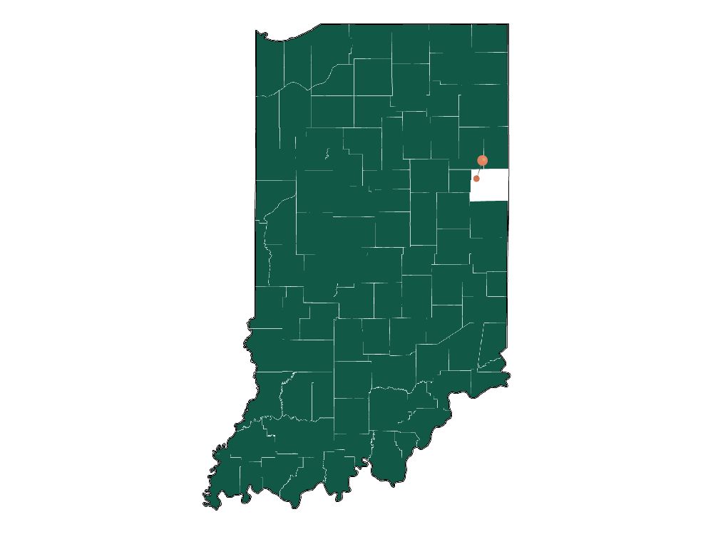 Population In Pennville, Indiana Demographics)