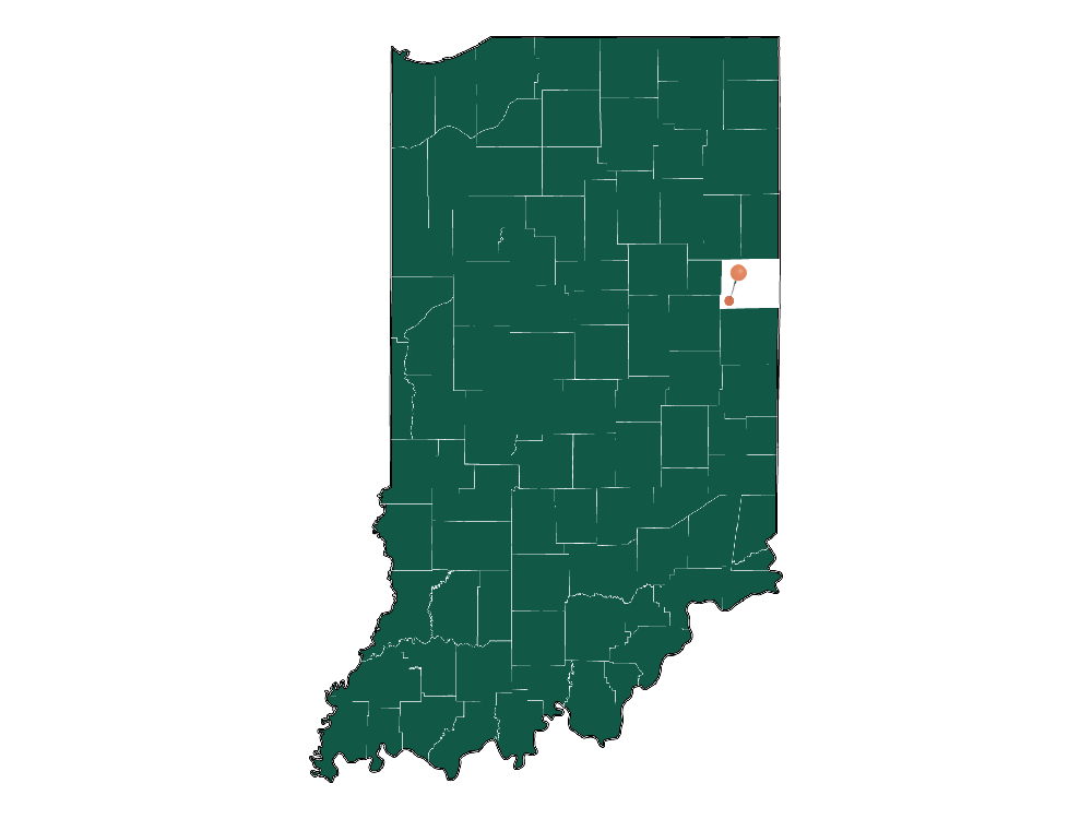 Moving to Redkey, Indiana in 2023