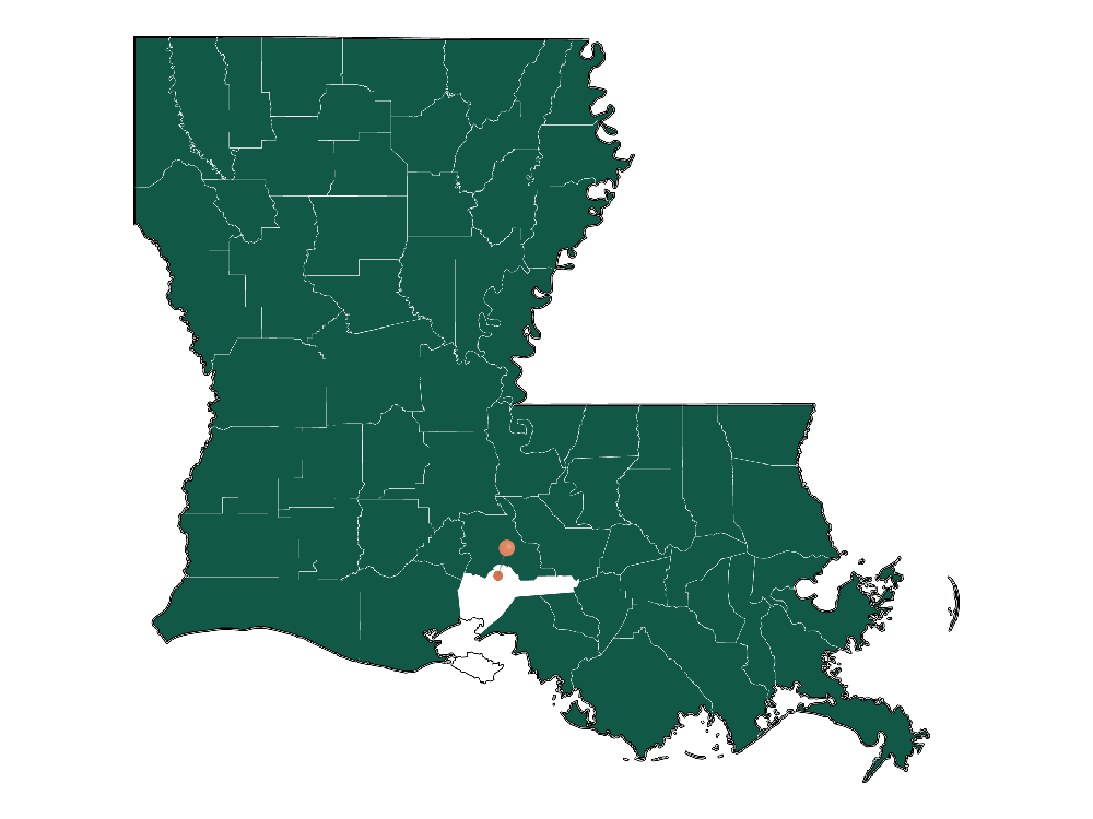 Moving to Loreauville, Louisiana in 2023