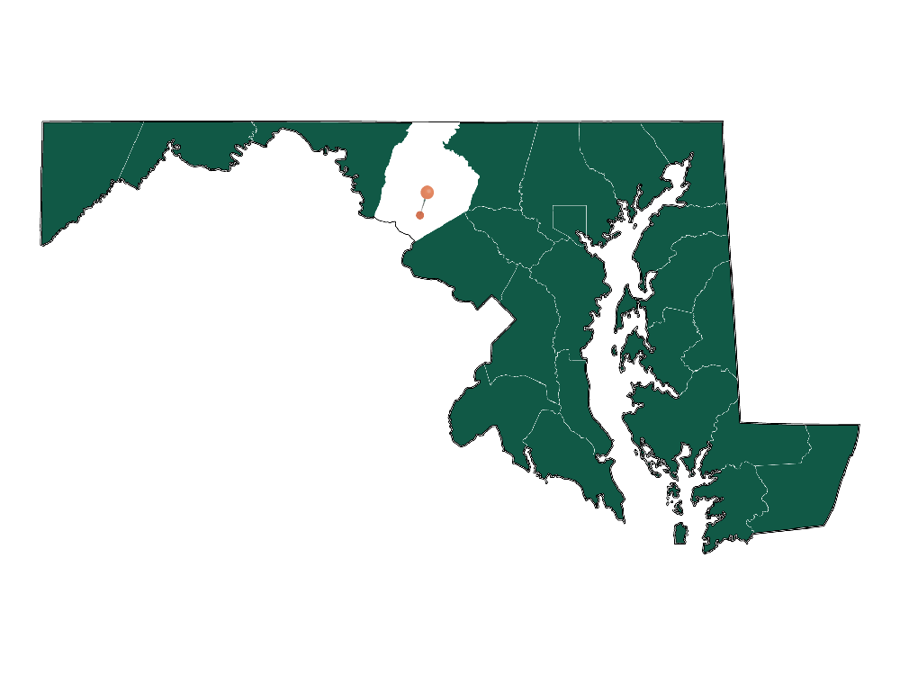 Infrastructure in Buckeystown, Maryland