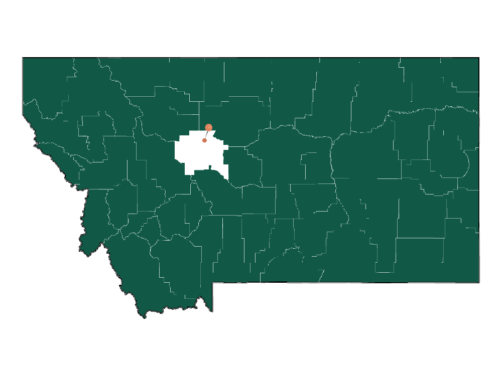 Infrastructure in Black Eagle, Montana