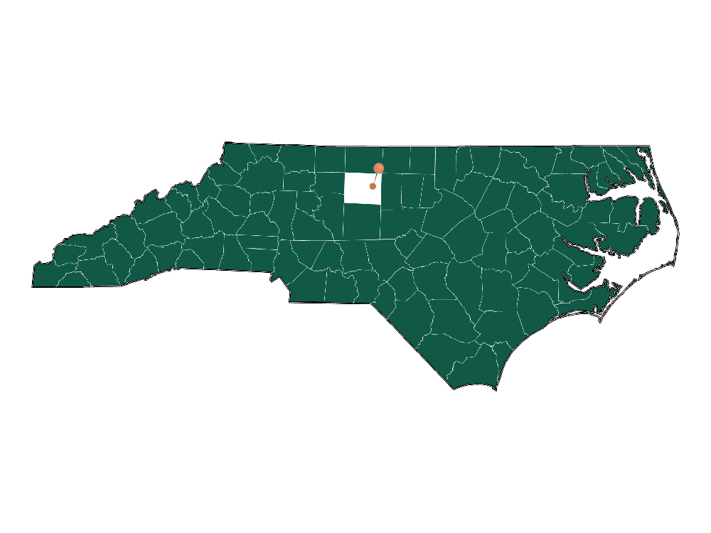 Moving to McLeansville, North Carolina in 2023