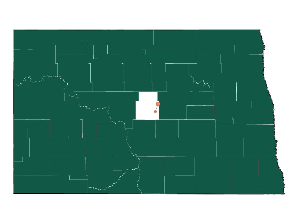 Moving to Goodrich, North Dakota in 2022