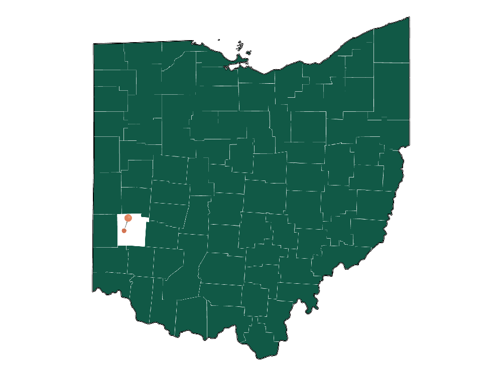 Moving to New Lebanon, Ohio in 2023