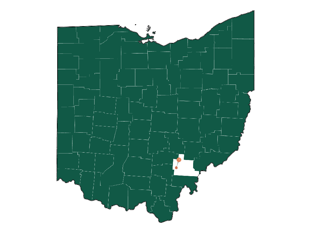 Moving to New Marshfield, Ohio in 2023