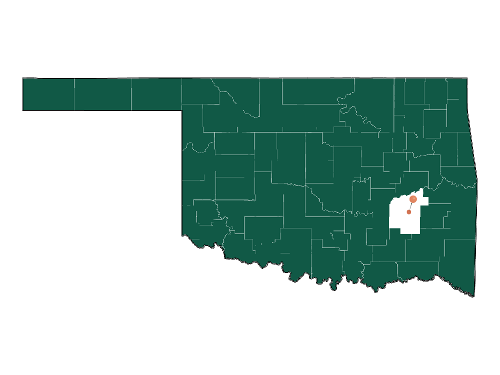 Safety in Krebs, Oklahoma (crime rates and environmental hazards)
